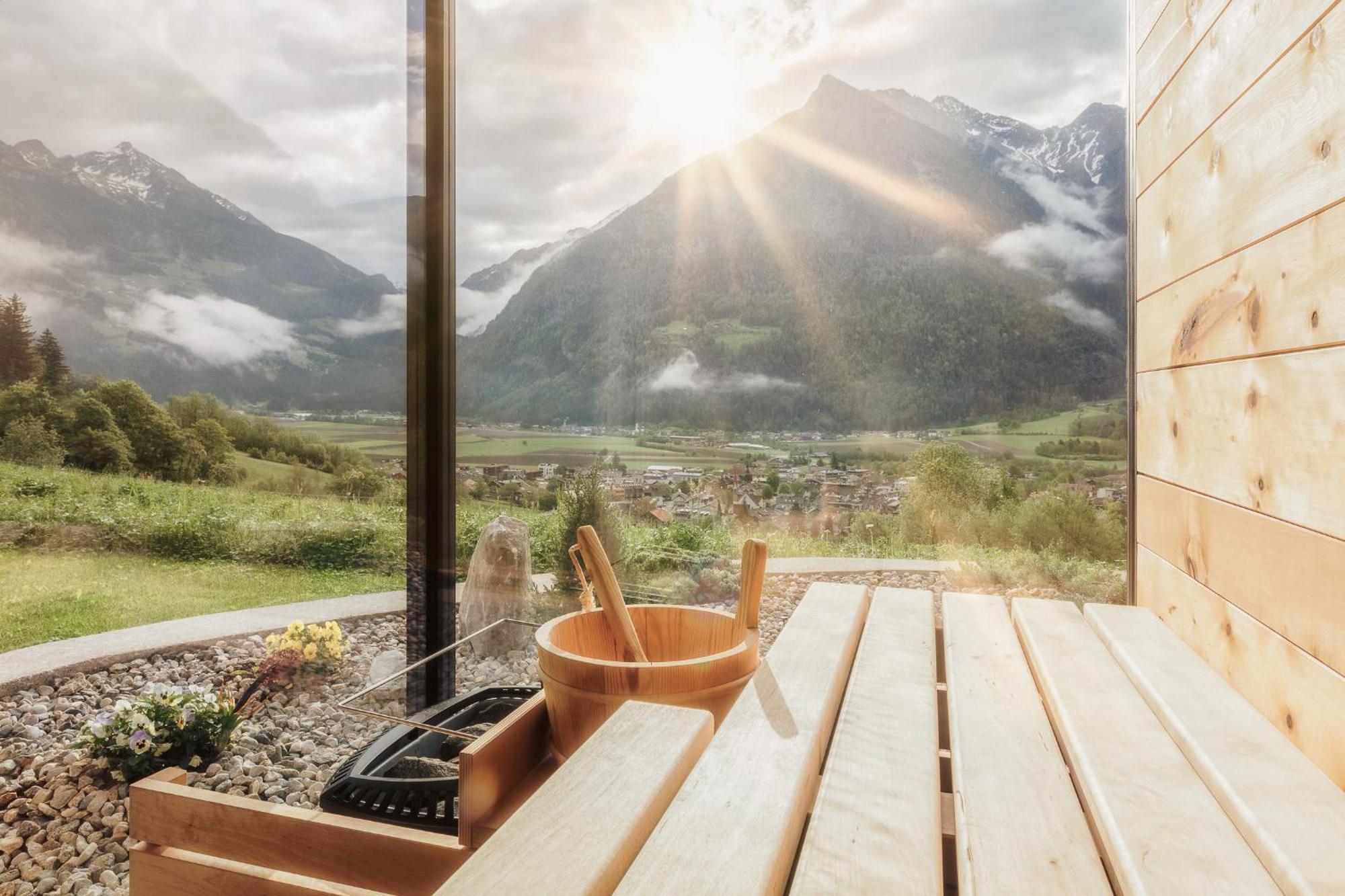 Innermoser Bauernhof - Chalets Molini di Tures Buitenkant foto